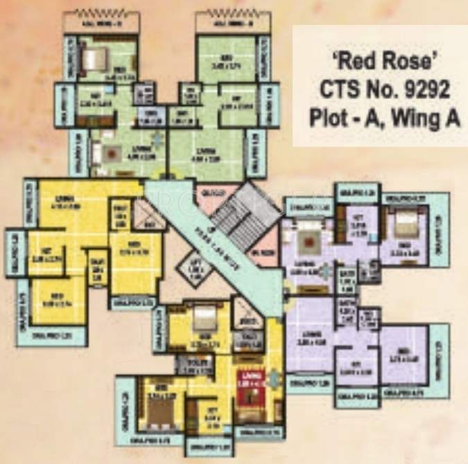 Images for Cluster Plan of GBK Group Vishwajeet Meadows