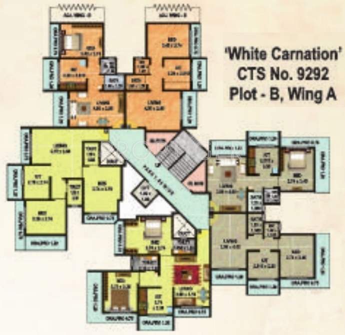 Images for Cluster Plan of GBK Group Vishwajeet Meadows