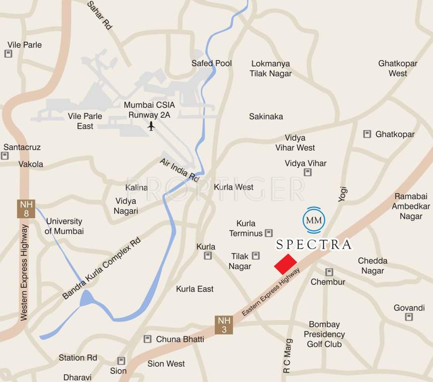  spectra Images for Location Plan of M M Spectra