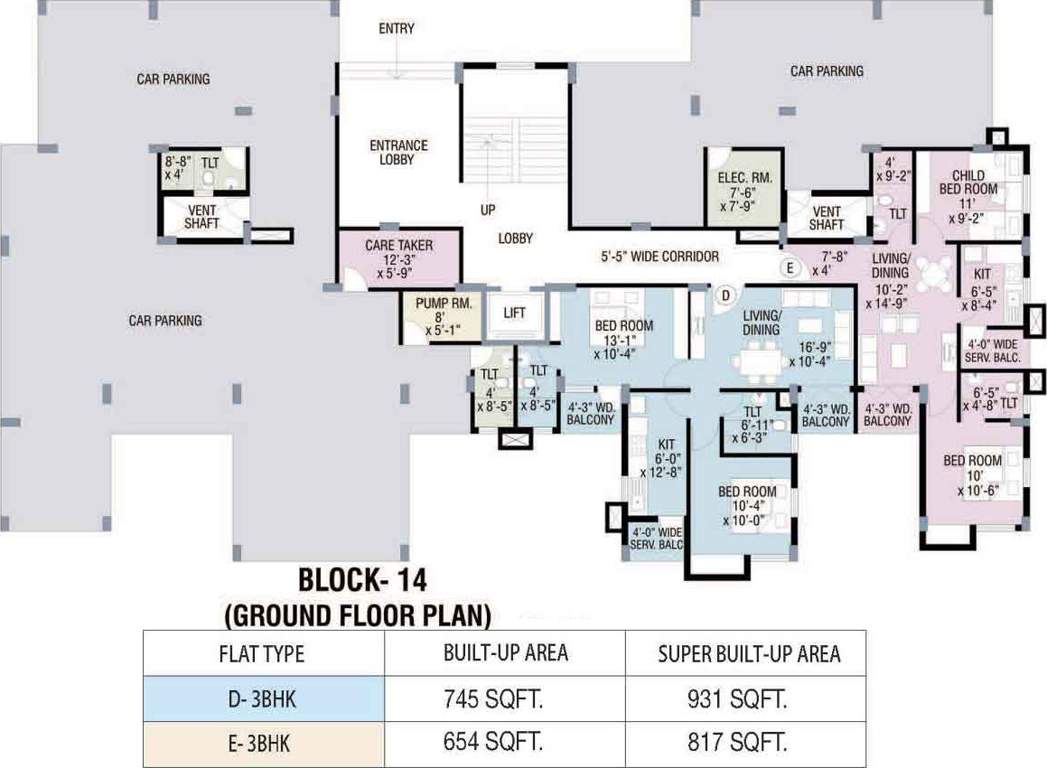  uttara Images for Cluster Plan of Merlin Uttara