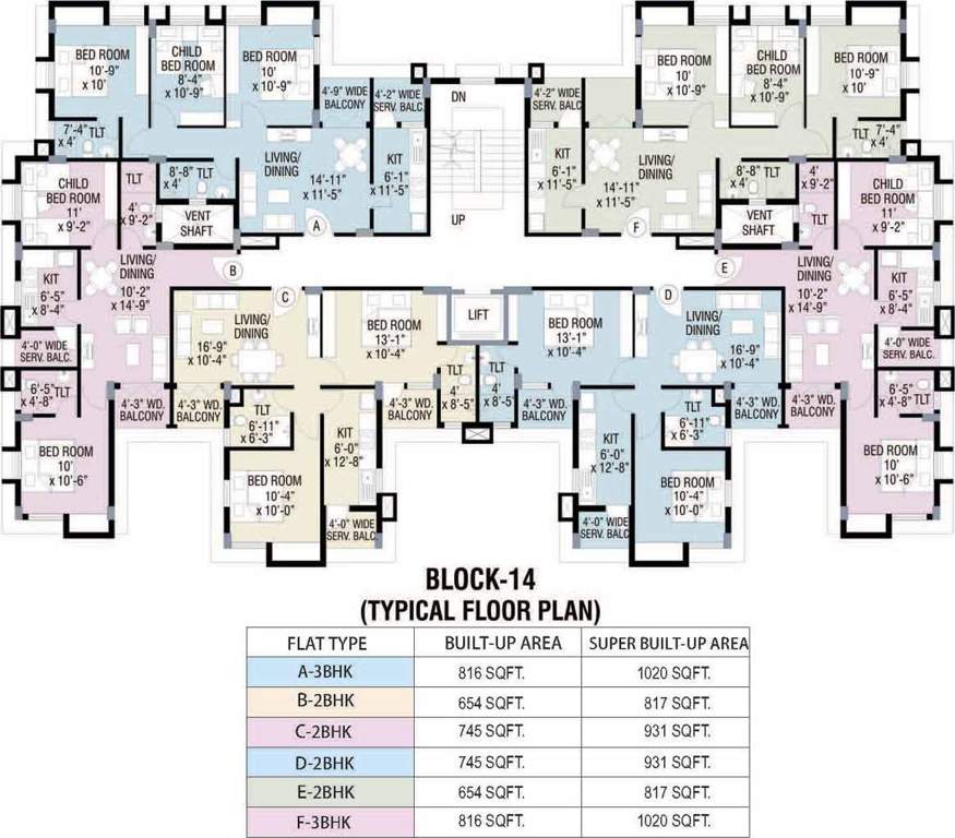  uttara Images for Cluster Plan of Merlin Uttara