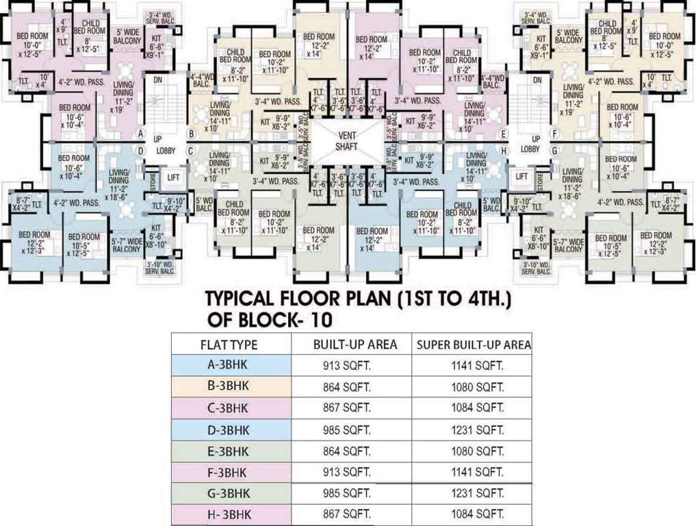  uttara Images for Cluster Plan of Merlin Uttara