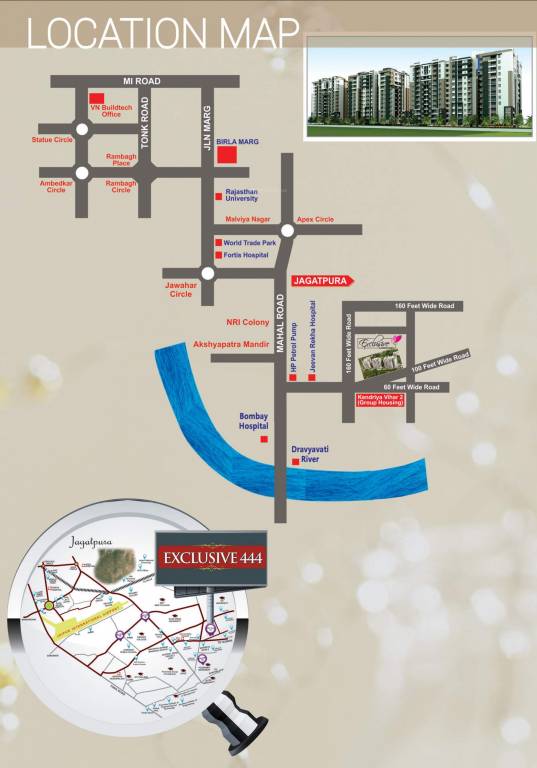  exclusive 444 Location Plan