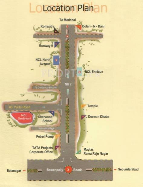 Images for Location Plan of NCL Homes Ltd NCL LB Godavari
