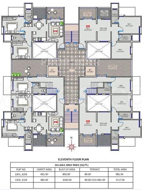 Images for Cluster Plan of Sai The Orchid