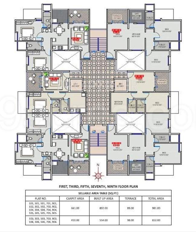Images for Cluster Plan of Sai The Orchid