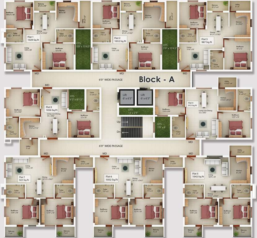  coral springs Images for Cluster Plan of Sagas Coral Springs