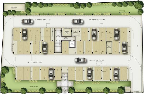 Images for Cluster Plan of Atikramya Foyer