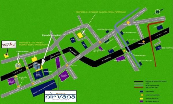  nirvana Images for Location Plan of Rajwada Nirvana
