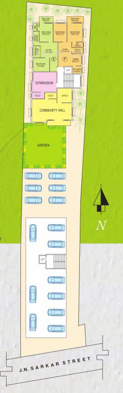 Images for Cluster Plan of Biswanath Mrinalini Residency