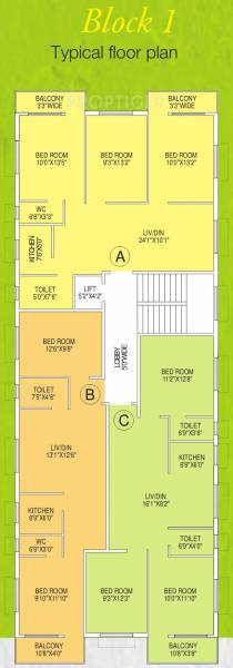 Images for Cluster Plan of Biswanath Mrinalini Residency