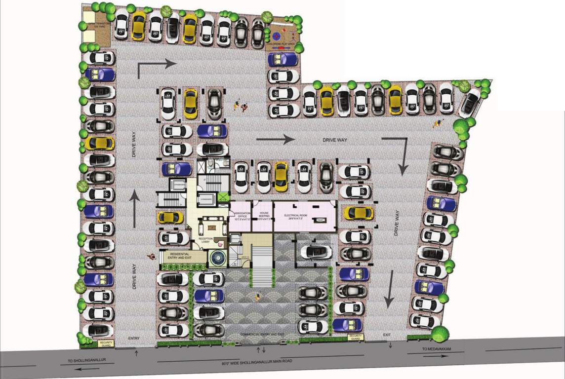  altius Images for Cluster Plan of Malles Altius