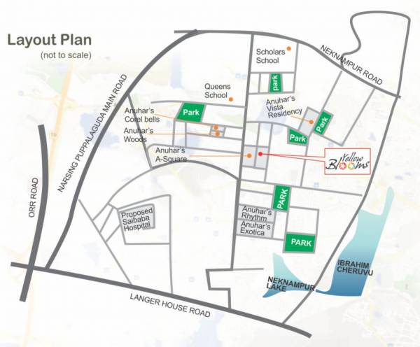  yellow-blooms Layout Plan