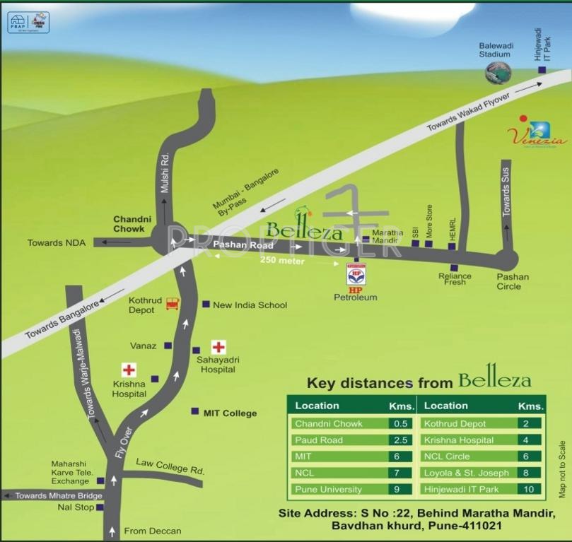  belleza Location Plan