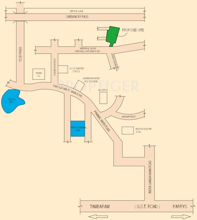  meadows Images for Location Plan of Sreerosh Meadows