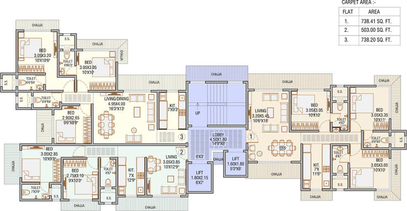 Images for Cluster Plan of Rachanaa Shree Ram
