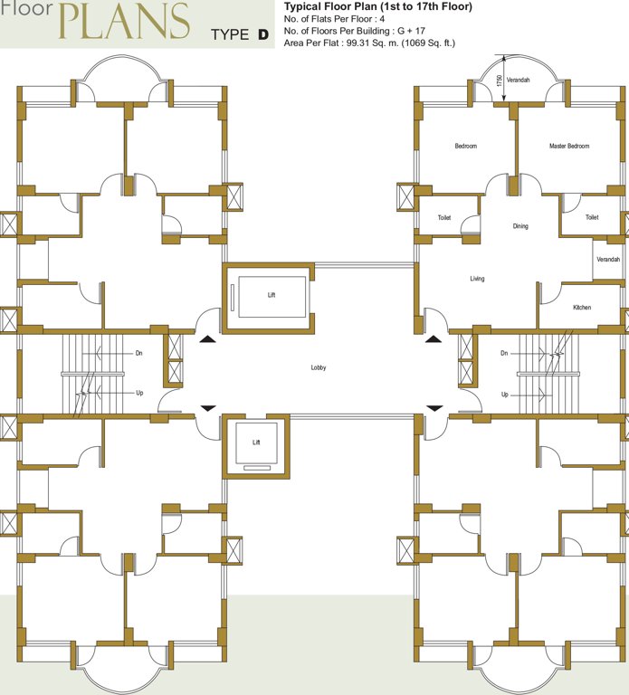  avidipta Images for Cluster Plan of Bengal Peerless Avidipta
