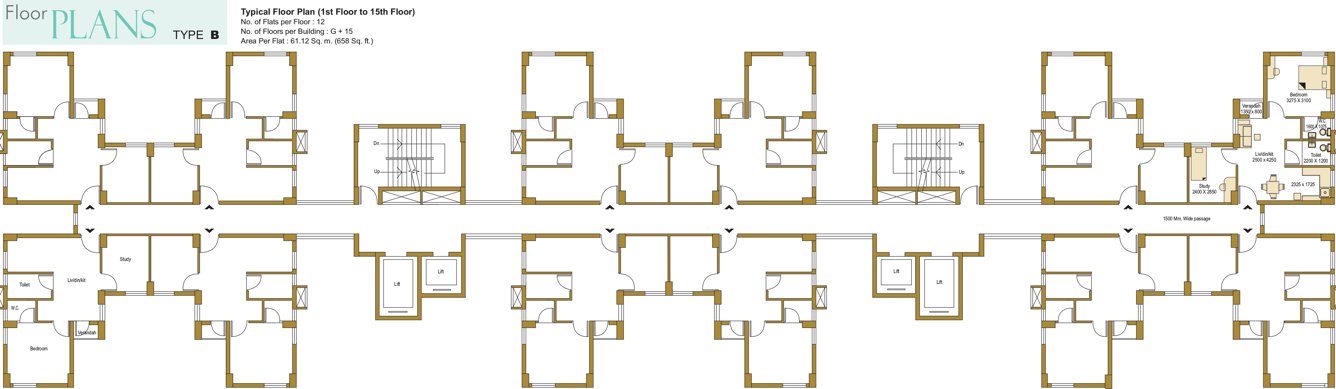  avidipta Images for Cluster Plan of Bengal Peerless Avidipta