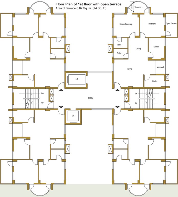 Images for Cluster Plan of Bengal Peerless Avidipta