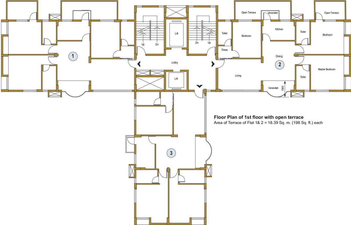 Images for Cluster Plan of Bengal Peerless Avidipta