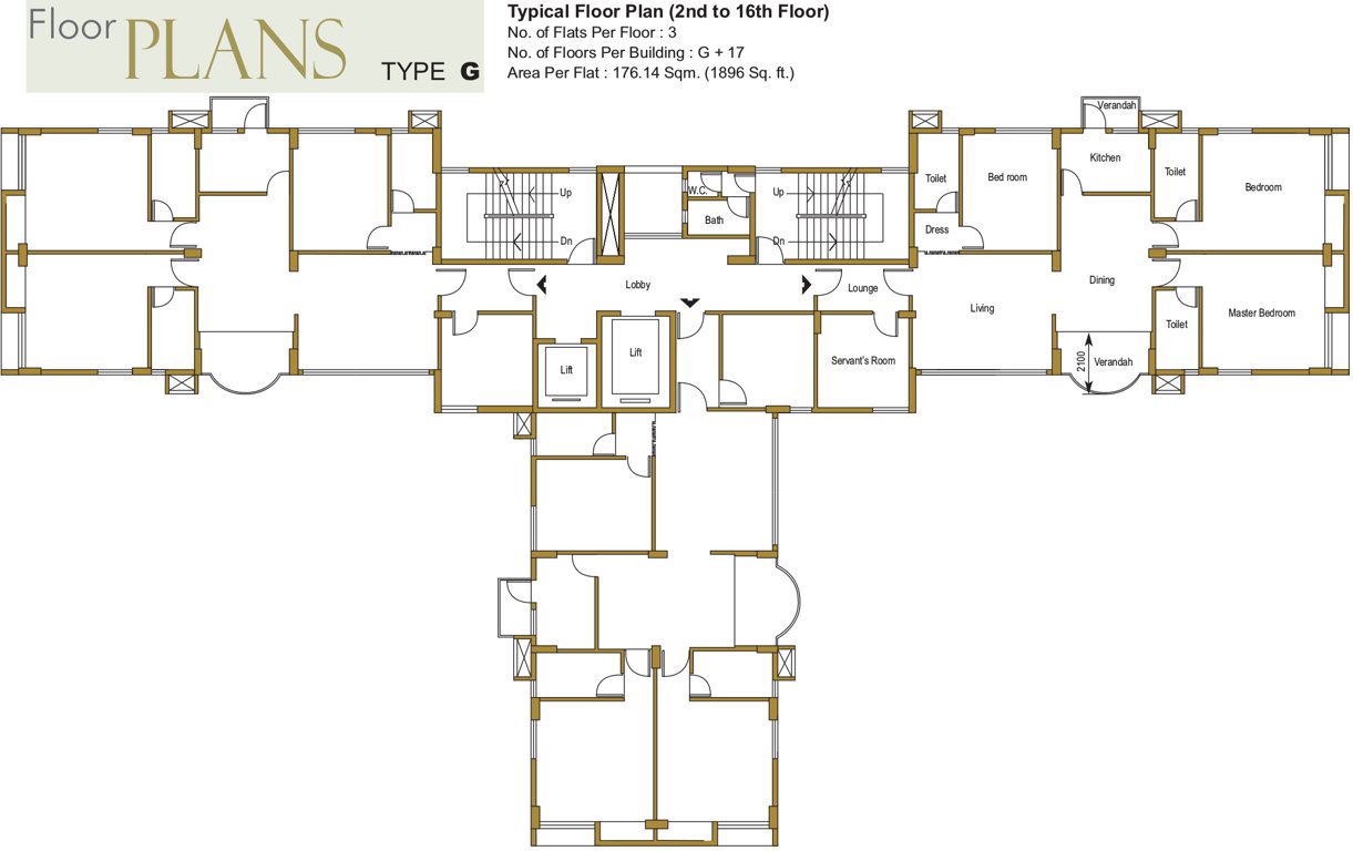 Images for Cluster Plan of Bengal Peerless Avidipta
