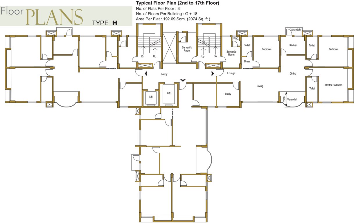 Images for Cluster Plan of Bengal Peerless Avidipta