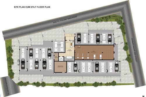  corner-stone Images for Cluster Plan of Lancor Corner Stone