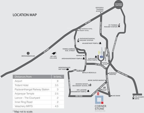  corner-stone Images for Location Plan of Lancor Corner Stone