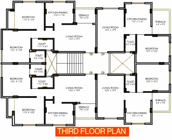 Images for Cluster Plan of Jay Vijay Residency
