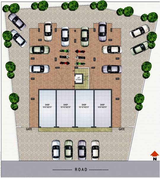 Images for Cluster Plan of Jay Aditya Tower