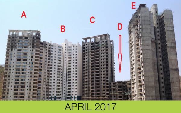  megapolis-mystic Tower A Construction Status Apr-17