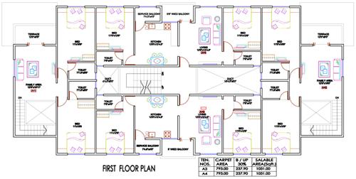  vijay-avenue Images for Cluster Plan of Jay Vijay Avenue
