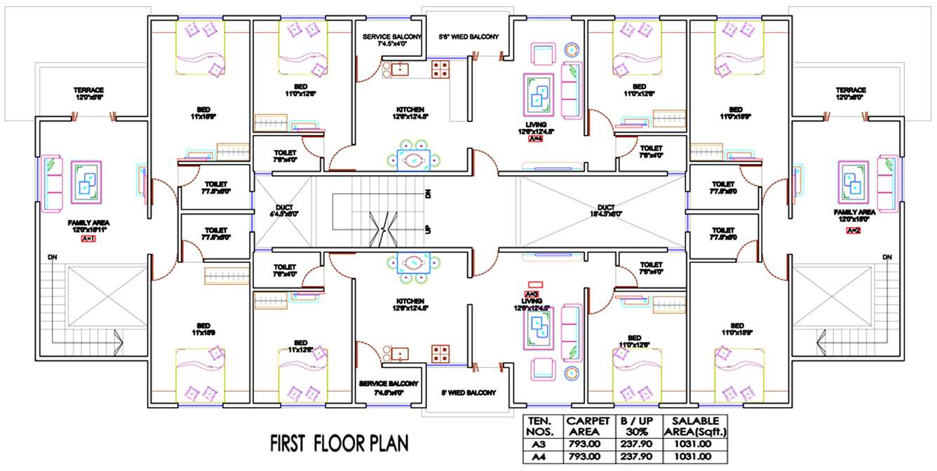  vijay avenue Images for Cluster Plan of Jay Vijay Avenue