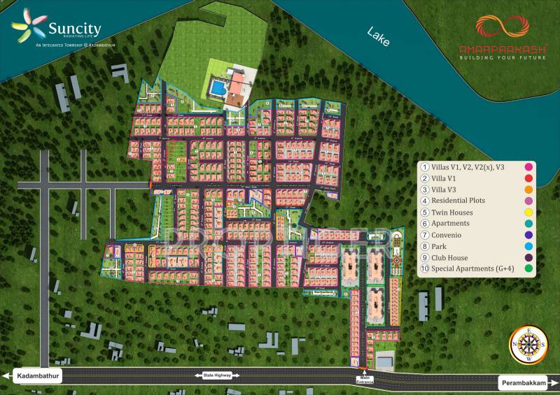 Images for Master Plan of Amarprakash Suncity Villa