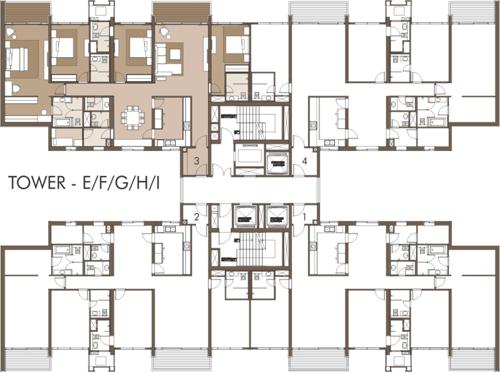 Images for Cluster Plan of Panchshil Towers towers Images for Cluster Plan of Panchshil Towers