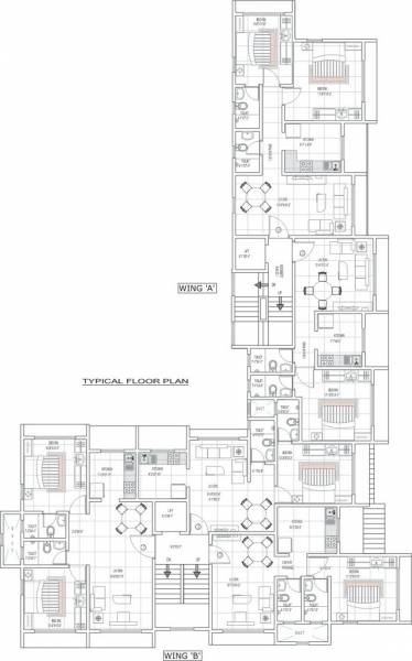 Images for Cluster Plan of Sanghvi Chandan Pride