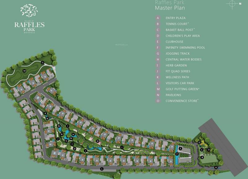  park Images for Site Plan of Raffles Raffles Park