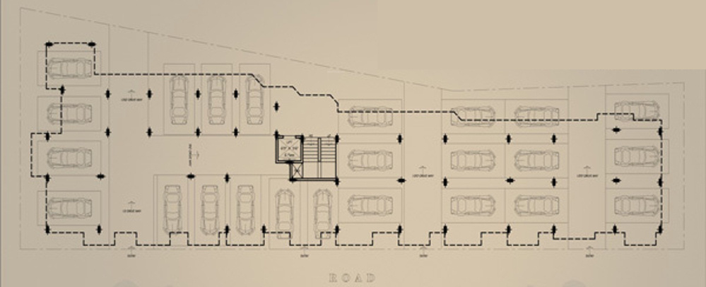 pruthvi builders and developers lotus Lotus Cluster Plan for Stilt Floor