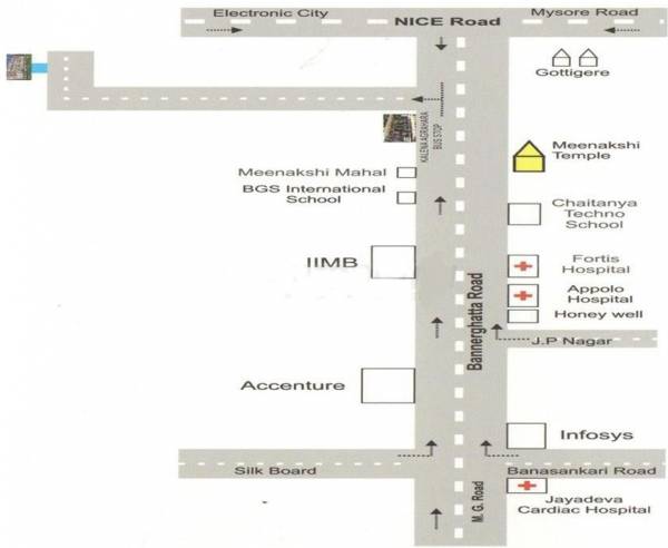 pruthvi-builders-and-developers lotus Location Plan