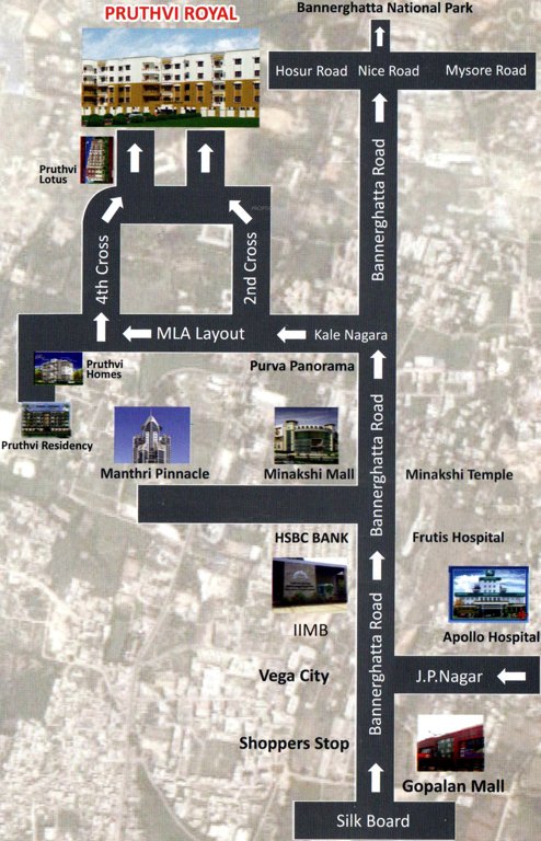  royal Images for Location Plan of Pruthvi Royal