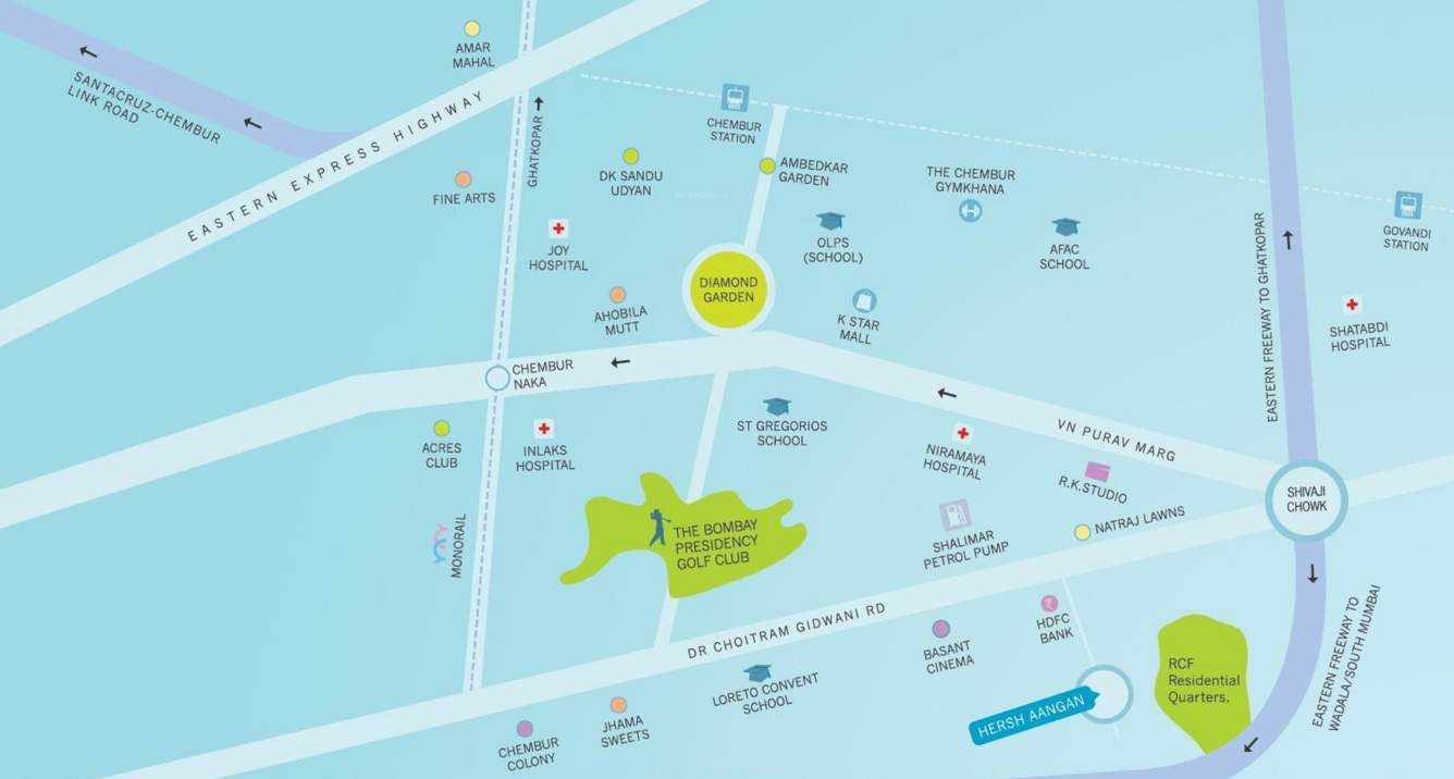  hersh aangan Images for Location Plan of Tridhaatu Hersh Aangan