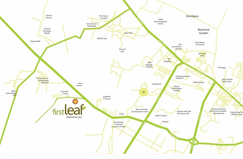 Images for Location Plan of Pooja First Leaf
