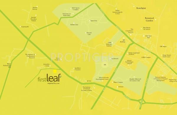 Images for Location Plan of Pooja First Leaf