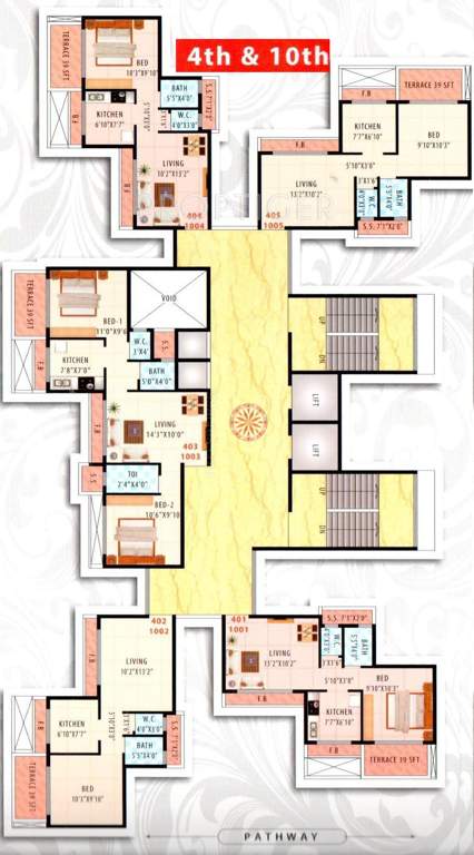 residency Images for Cluster Plan of Mahavir Residency