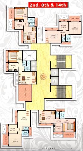 Images for Cluster Plan of Mahavir Residency residency Images for Cluster Plan of Mahavir Residency
