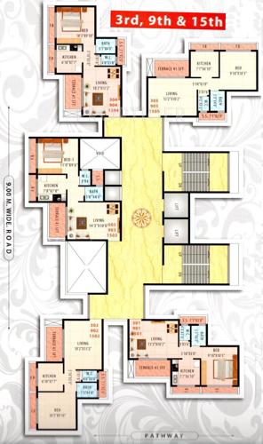 Images for Cluster Plan of Mahavir Residency residency Images for Cluster Plan of Mahavir Residency