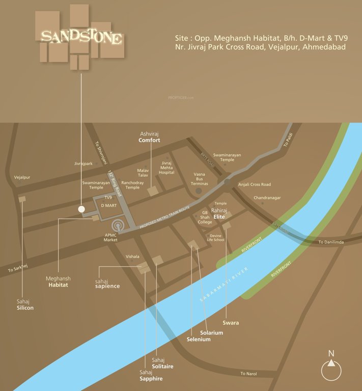  sandstone Location Plan