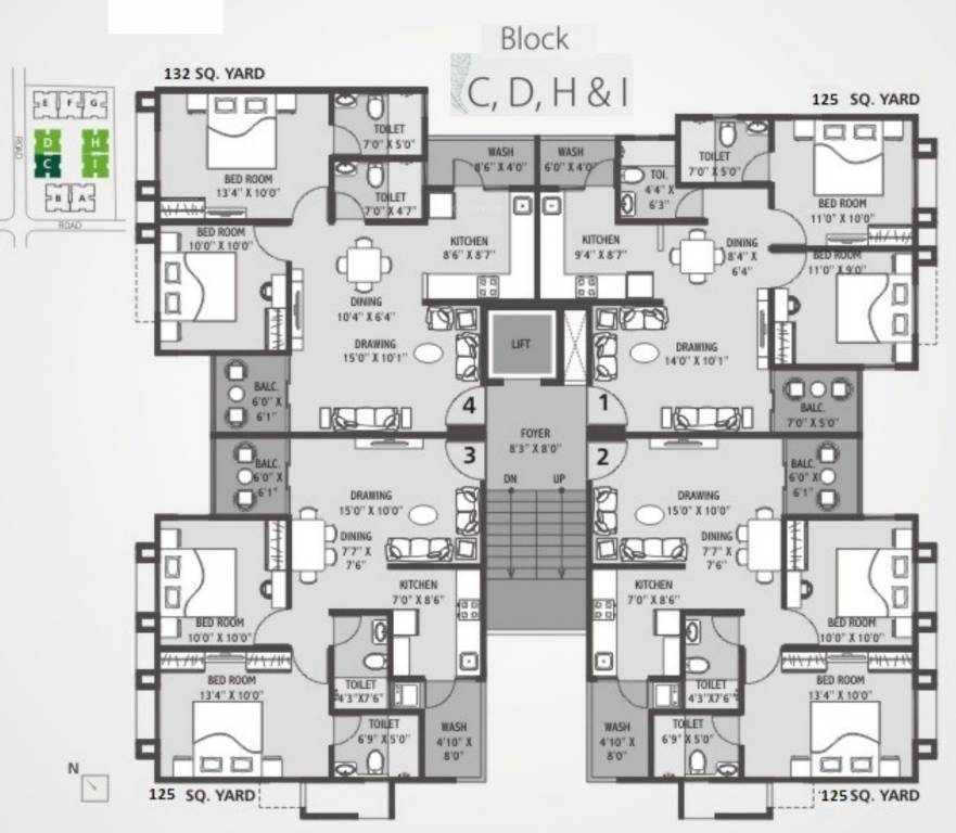 Images for Cluster Plan of Merlin Sparsh