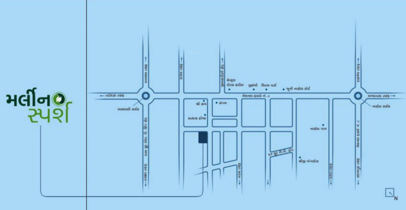 Images for Location Plan of Merlin Sparsh