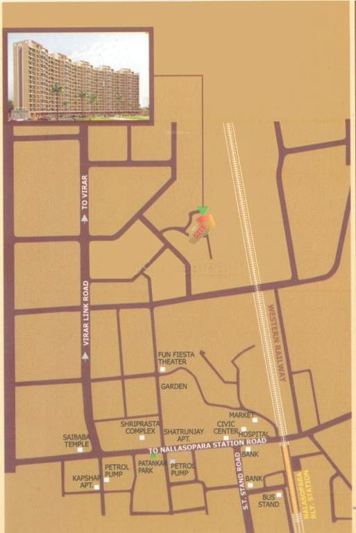  sheetal deep Images for Location Plan of DGS Sheetal Deep